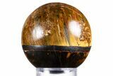 Marra Mamba Tiger's Eye Sphere - Australia #342014-1